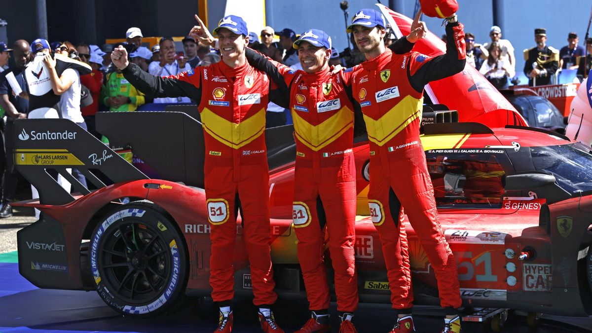 Jubilejní čtyřiadvacetihodinovku v Le Mans vyhrálo Ferrari